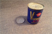 Vintage Veedol Motor Oil Tin Coin Piggy Bank