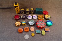 Lot of 24 Antique & Vintage Collectible Tins.
