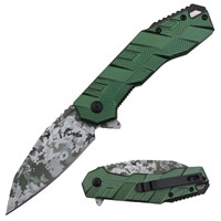 Tac Force Camo Spring Assisted Knife