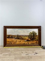 Framed country wall art