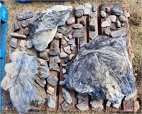 bundle with Decorative yard/garden rocks