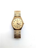 Citizen Quartz Gold Coloured Watch Working