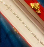Certified 14k Gold 5.00 cts Diamond Bracelet