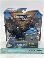 NEW Monster Jam Dirt Squad Rolland Toy