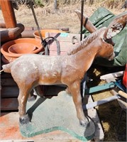 Bundle with cement Donkey and cart,