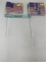 NEW Lot of 13- Reflective Flag Stand Sign