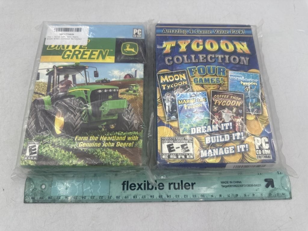 NEW Lot of 2- PC Disc Gaming