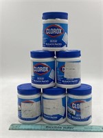 NEW Lot of 6- Clorox Zero Splash Bleach Packs