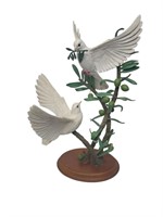 Danbury Mint Bob Guge Messengers of Peace Doves