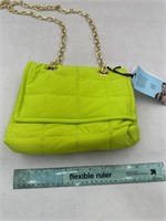 NEW Gabriella Fashion Neon Green Crossover Bag W/