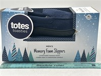 NEW Totes Toasties Men’s 11-12 XL Slippers Memory