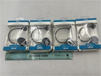NEW Lot of 4- With It Disc LED Clip Light