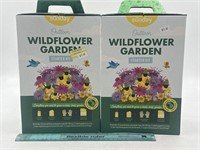 NEW Lot of 2- Sunday Outdoor Wildflower Garden Kit