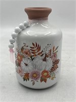 NEW Little Wood Bead Vase