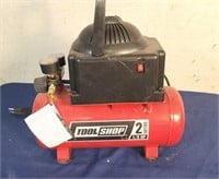 Tool Shop 2 Gallon Air Compressor - Tested & Works