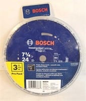 Bosch 7 1/4" Construction Framing Saw Blades
