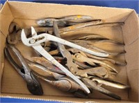 Flat of Assorted Pliers & Cutters