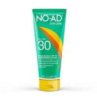 3 PACK NO-AD SPF 30 Sunscreen Lotion