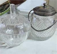 Pair of candy dishes