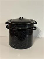 Vintage Large Speckled Pots