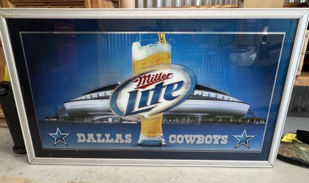 MS1 - Dallas Cowboy Beer Sign