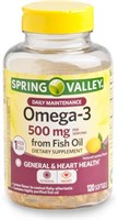 Spring Valley Omega-3 500 mg 120 Softgels
