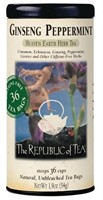 Republic of Tea Ginseng Peppermint Herbal Tea