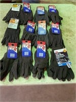 12 pair gloves with tags