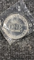 1982 Sunshine Mining 1 OZ .999 Fine Silver Coins