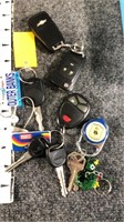 assortment of keys