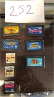 DS and gameboy advance games