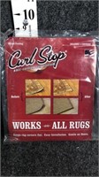 curl stop for rugs