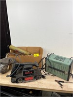 Tool lot -charger sander untested