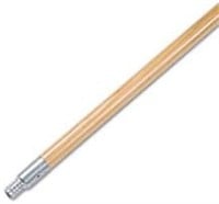 BWK136 Metal Tip Threaded Hardwood Broom Handle  1