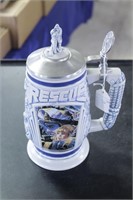 Avon Beer Stein "Tribute to Rescue Workers"