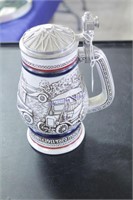 Avon Beer Stein "Early Automobiles"