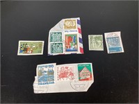 Helvetia Europa Vintage Stamp Lot