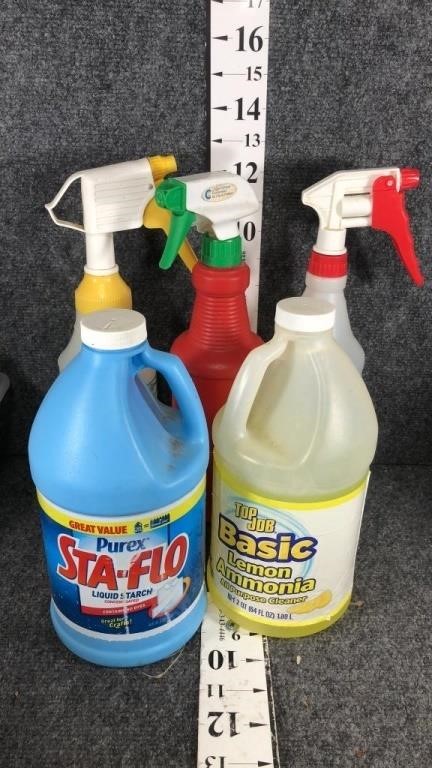 partial cleaner bottles