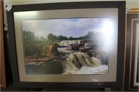 28"x21" Photo of the Falls of the Big Sioux