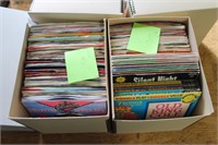 Appx 150 45rpm Records in Carry Box
