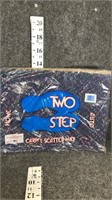 two step carpet scatter mat