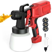 One Size  600W Paint Sprayer Gun  Doosl 800ml with