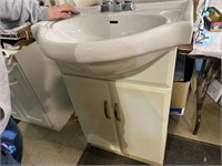 **BATHROOM SINK WITH CABINET