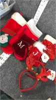 christmas stockings and headbands