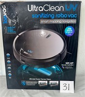 ionvac Ultra Clean UV Sanitizing Robot Vacuum