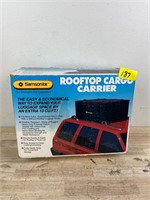 Rooftop cargo carrier