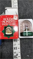 holiday moments snow globe