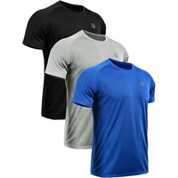 Sz XL NELEUS Mens Dry Fit Mesh Athletic Shirts 3