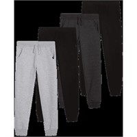 Sz 6  Lee Boys' 4 Pack Sweatpants - Active Fleece