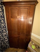 ANTIQUE CORNER CUPBOARD